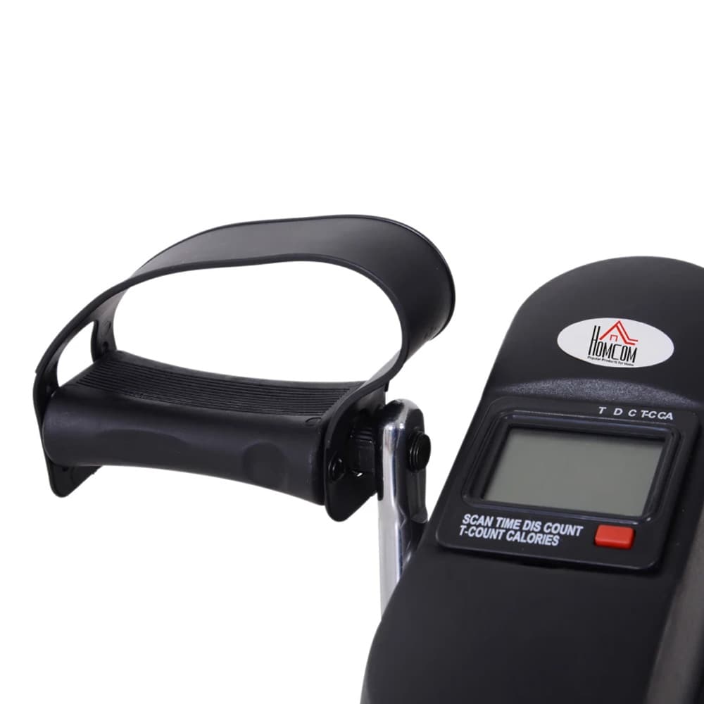 Pedaltrener for armer og ben / kompakt minisykkel med LCD-display og justerbar motstand