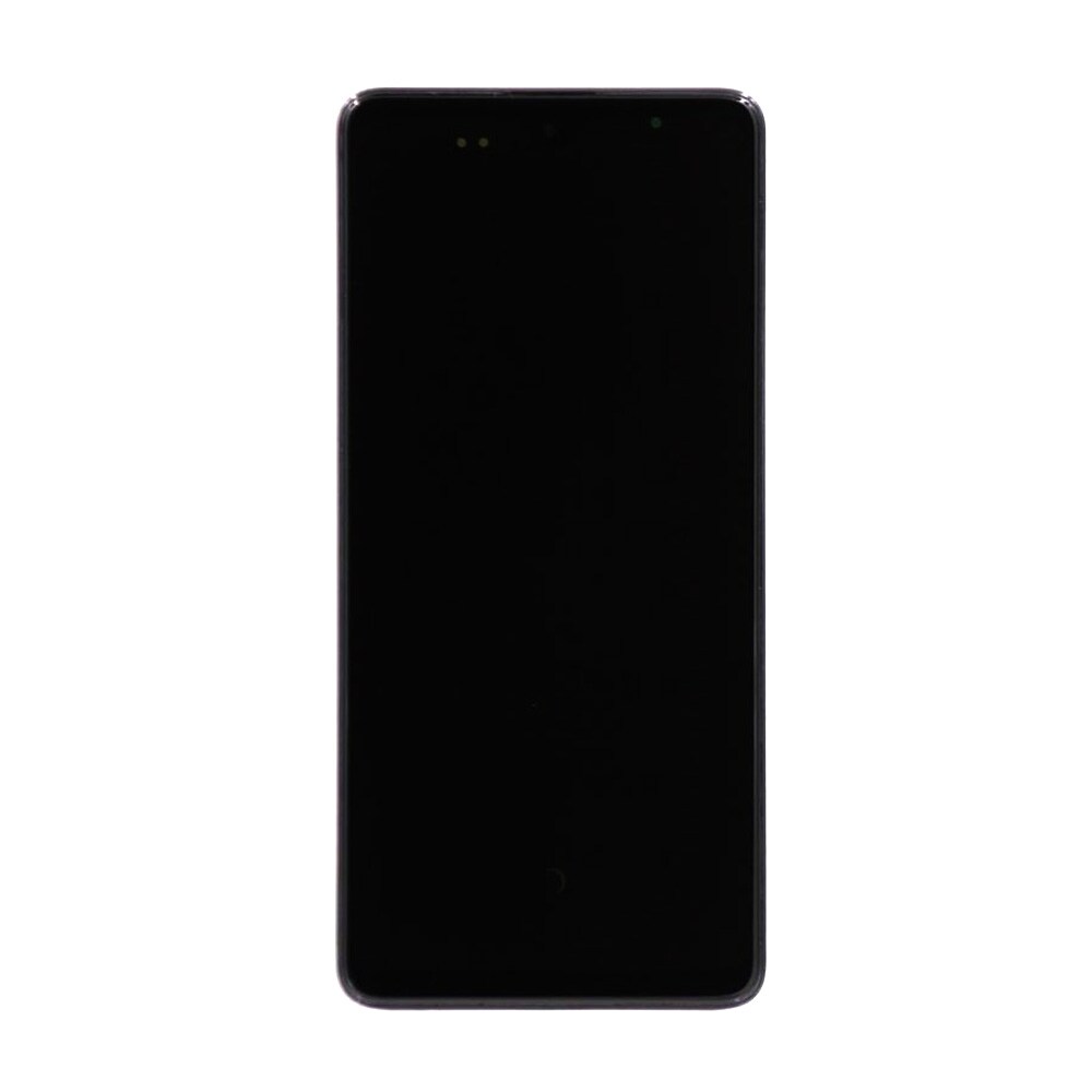 LCD-skjerm med ramme for Samsung Galaxy A51 - Svart