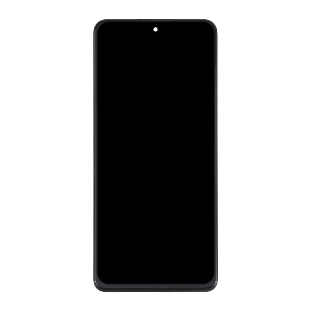 LCD-skjerm med ramme for Xiaomi RedMi Note 11 Pro / Poco X4 Pro 5G - Svart