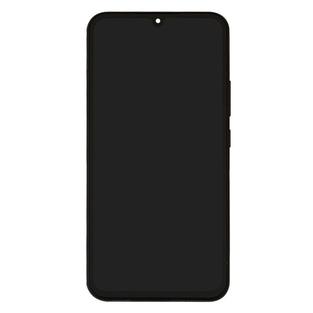 LCD-skjerm med ramme for Samsung Galaxy A34 - Svart
