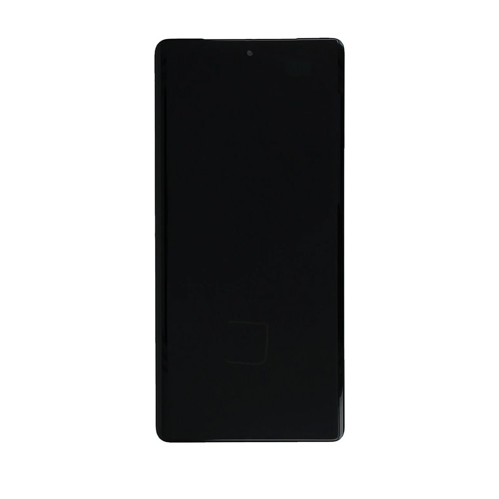 LCD-skjerm med ramme for Google Pixel 7 Pro - Svart
