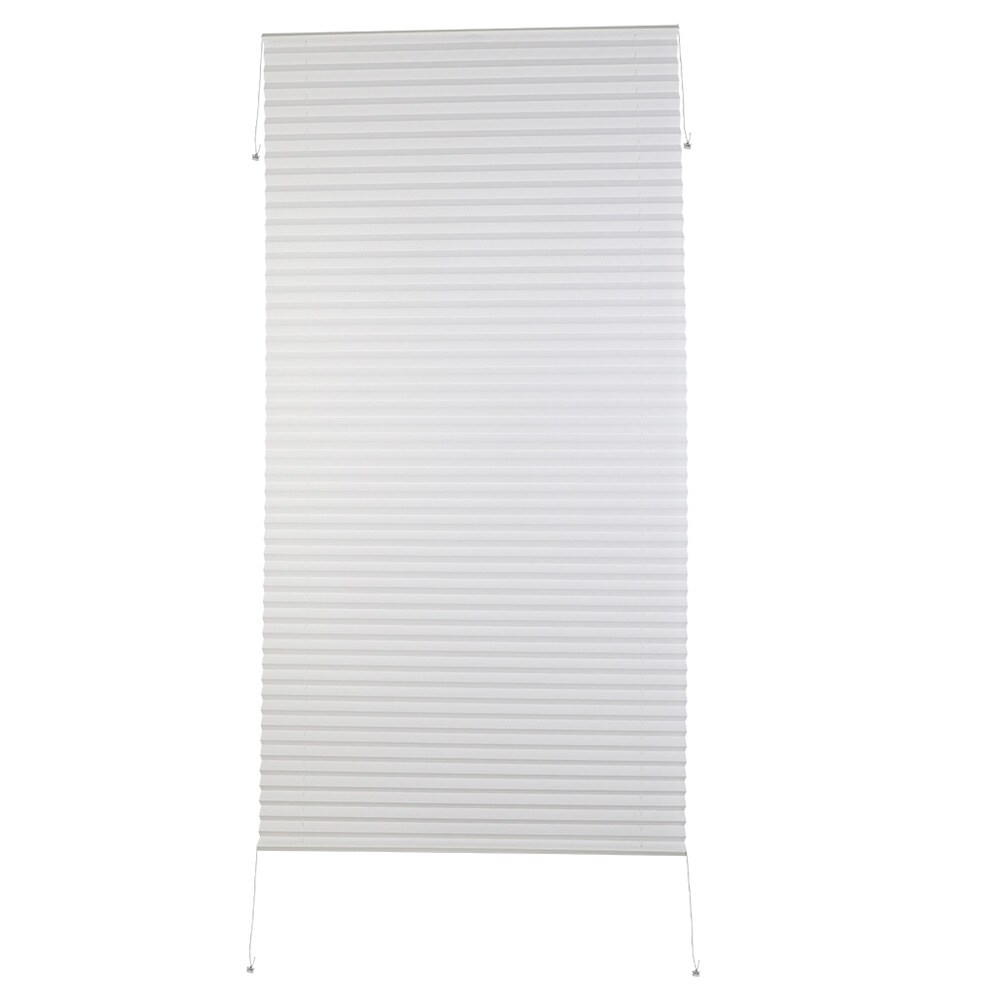 Plisségardin 60 x 150 cm / plisségardin / top down bottom up-gardin / innsynsskjerming - hvit