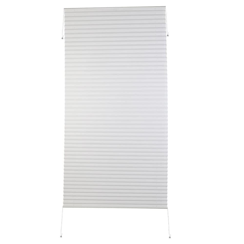 Plisségardin 80 x 180 cm / plisségardin / top down bottom up-gardin / innsynsskjerming - hvit