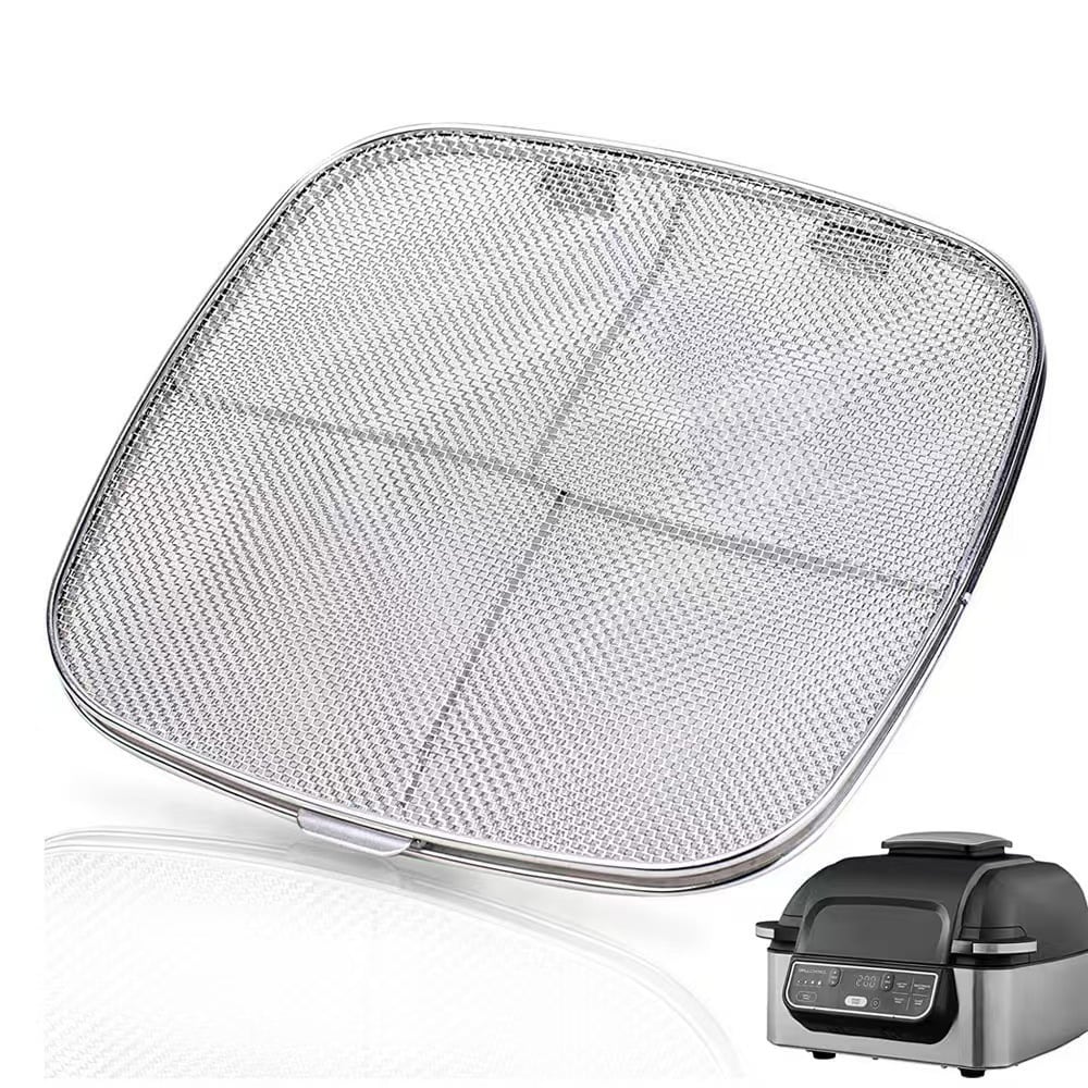 Sprutbeskyttelse i rustfritt stål for Ninja AG300 AG301 / airfryer sprutbeskyttelse / grillbeskyttelse