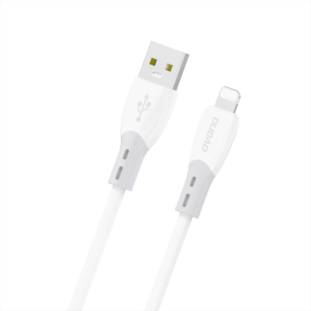 Dudao USB-kabel 30W USB til Lightning 1 m - hvit