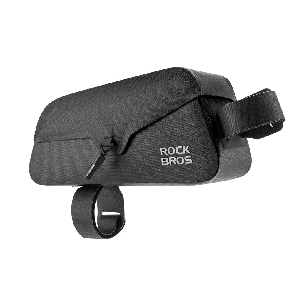 Rockbros vanntett sykkelveske / rammeveske 0,9L - Svart