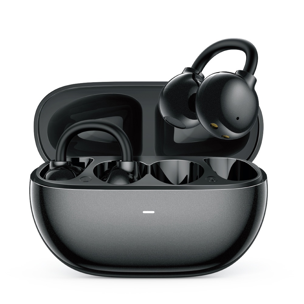 BWOO sporty Bluetooth-hodetelefoner / trådløse hodetelefoner i øret / hodetelefoner med åpent øre - Svart