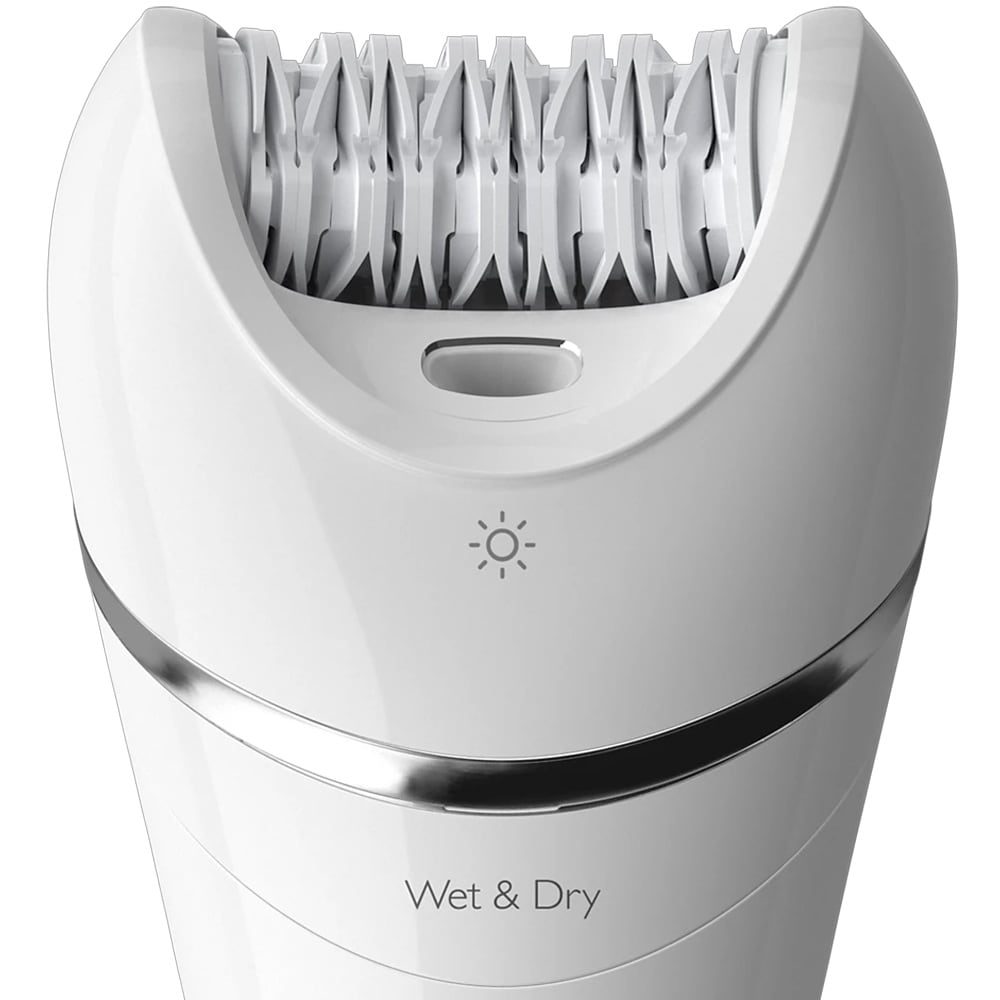 Philips Epilator Series 8000 BRE710/00 epilator / hårfjerningsapparat / våt- og tørrbruk / barberhode