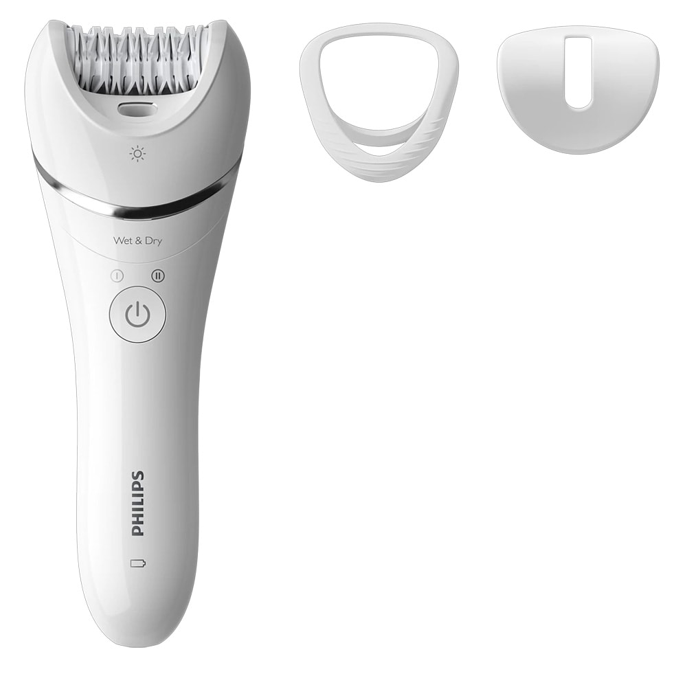 Philips Epilator Series 8000 BRE700/00 epilator / våt- og tørrbruk / trådløs hårfjerner med 32 pinsetter