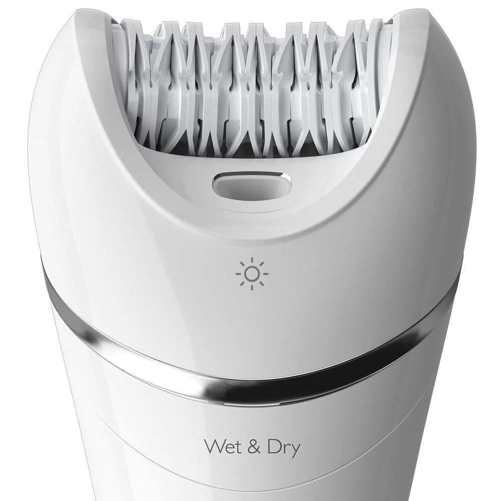 Philips Epilator Series 8000 BRE700/00 epilator / våt- og tørrbruk / trådløs hårfjerner med 32 pinsetter