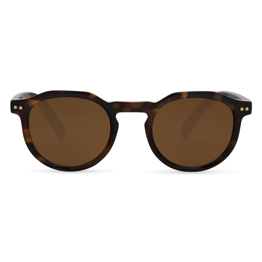 Brune solbriller med brunt glass / solbriller med UV-beskyttelse / unisex solbriller / klassiske solbriller