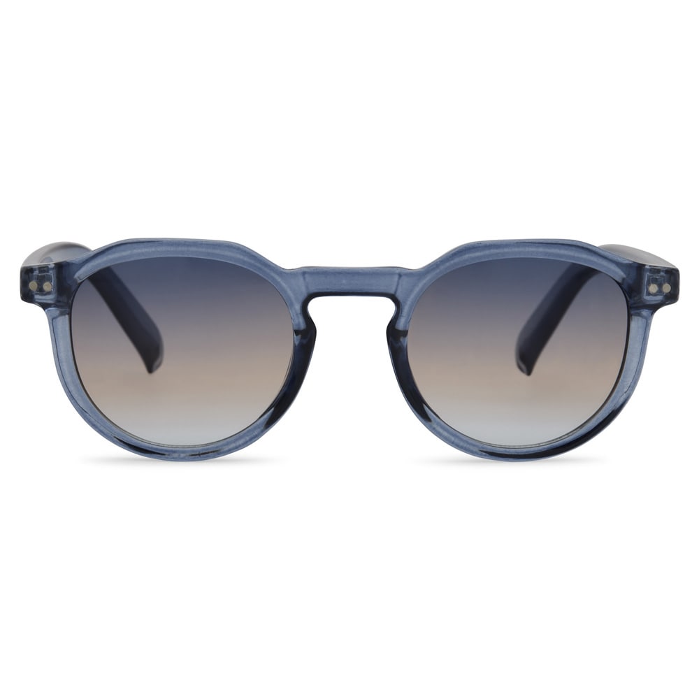 Blå solbriller med blått glass / solbriller med UV-beskyttelse / unisex solbriller / klassiske solbriller