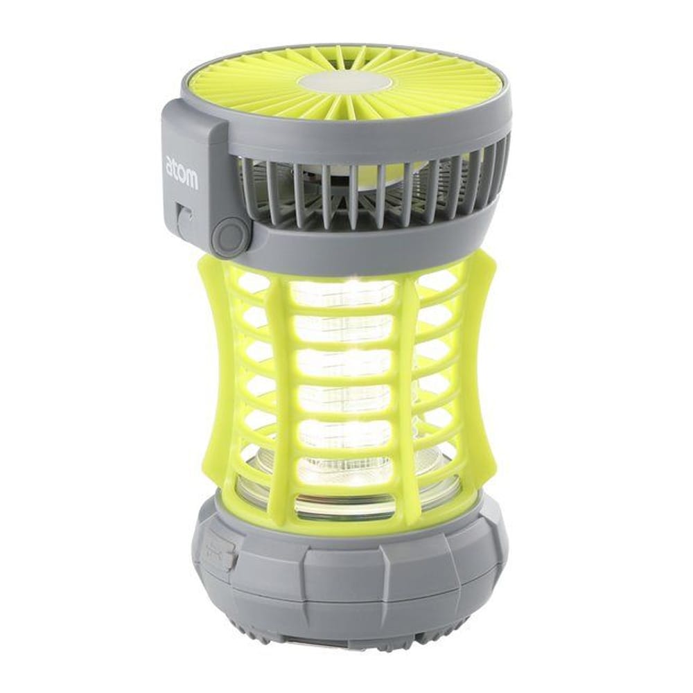 Campinglykt med myggfelle og vifte / myggfanger til campinglampe / LED-lykt med vifte / oppladbar myggfelle