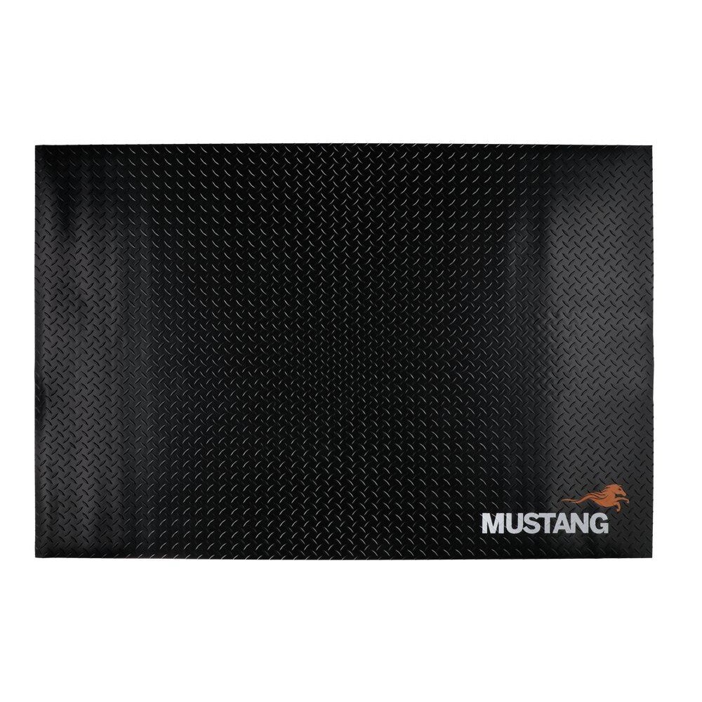 Mustang grillmatte 100x150 cm / grillmatte uteplass / beskyttelsesmatte grill / underlag grill