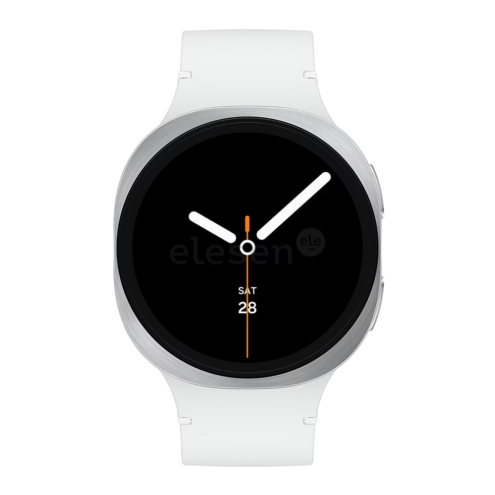Samsung Galaxy Watch 8 LTE 44 mm SM-L335FZSAEUE / smartklokke med eSIM og helsesporing – Sølv