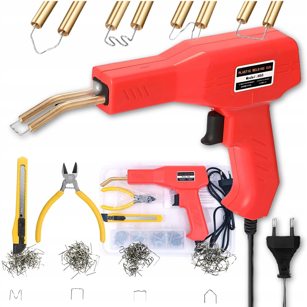 Extralink sveisepistol for plast / sveising av plast / reparasjonsverktøy for plast