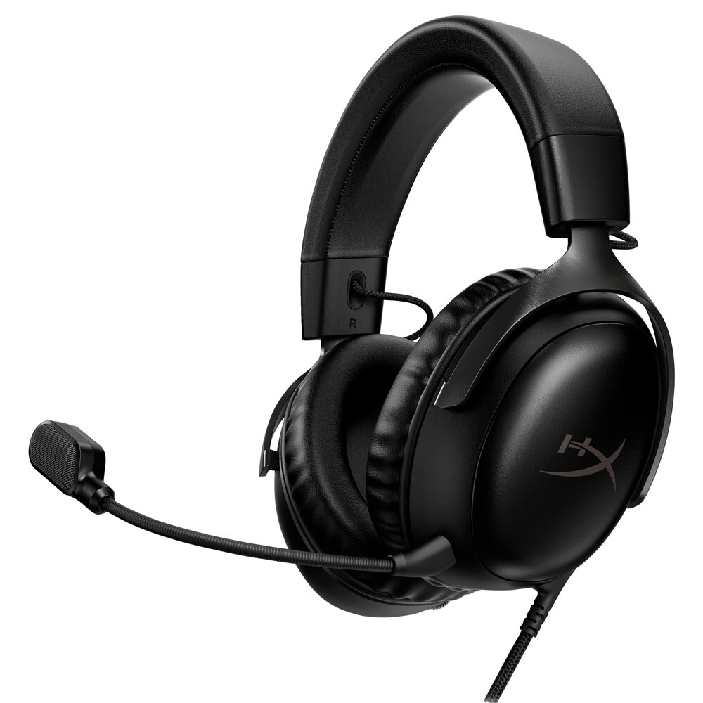 HyperX Cloud III Gaming Headset 727A8AA - Svart / spillhodesett med mikrofon