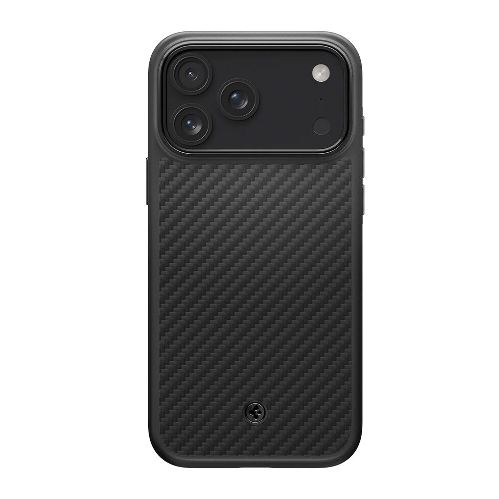 Spigen Enzo Aramid T Mag Fit Backshell for iPhone 17 Pro - Svart