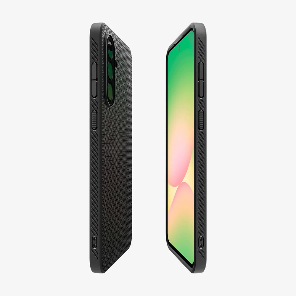 Spigen Liquid Air Backshell for Samsung Galaxy A56 - Svart