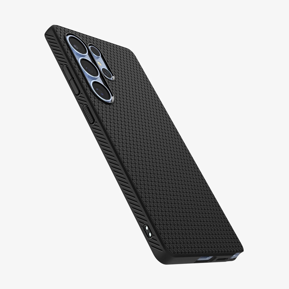 Spigen Liquid Air Backshell for Samsung Galaxy S25 Ultra - Svart