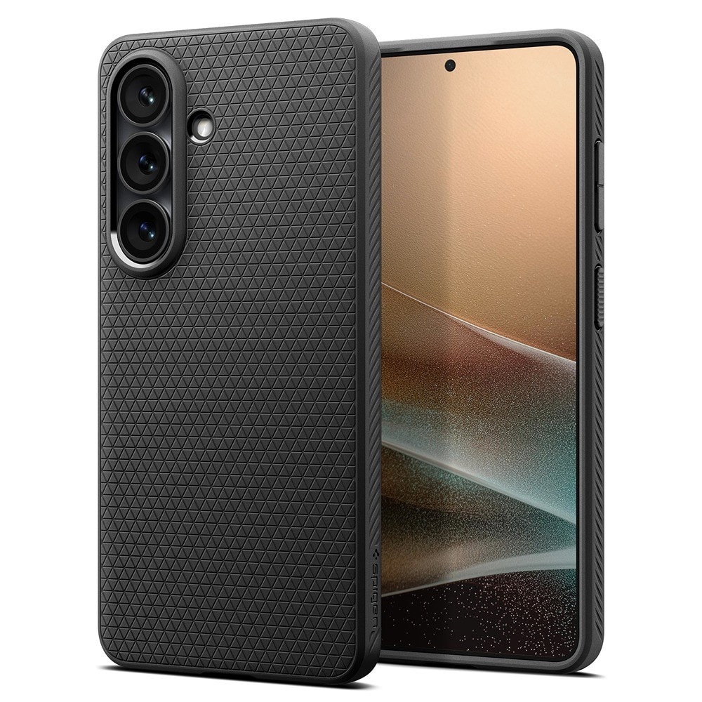 Spigen Liquid Air Backshell for Samsung Galaxy S26 - Svart