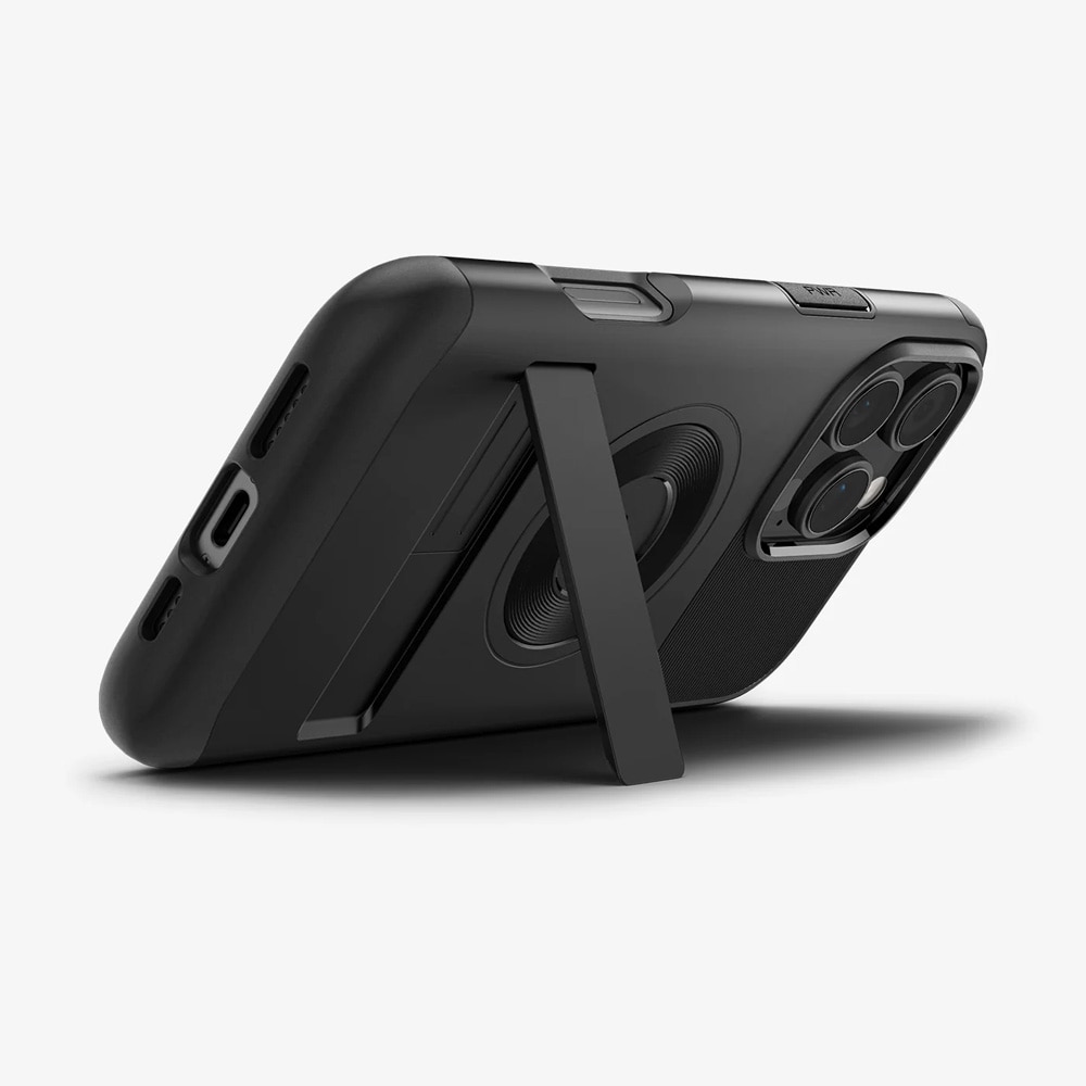 Spigen Slim Armor Mag Fit Backshell for iPhone 16 Pro - Svart