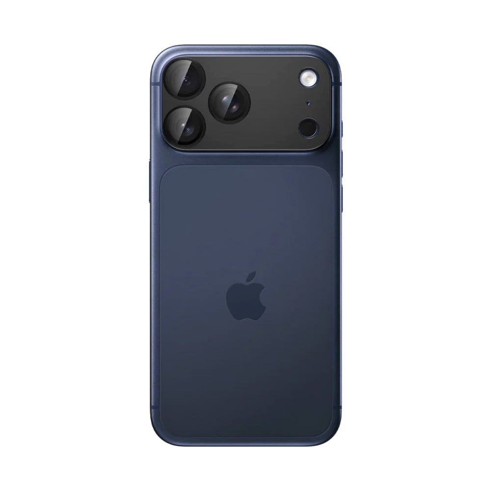 Spigen GlastR EZ FIT Optik Pro XL for iPhone 17 Pro / kameralinsebeskyttelse / herdet glass