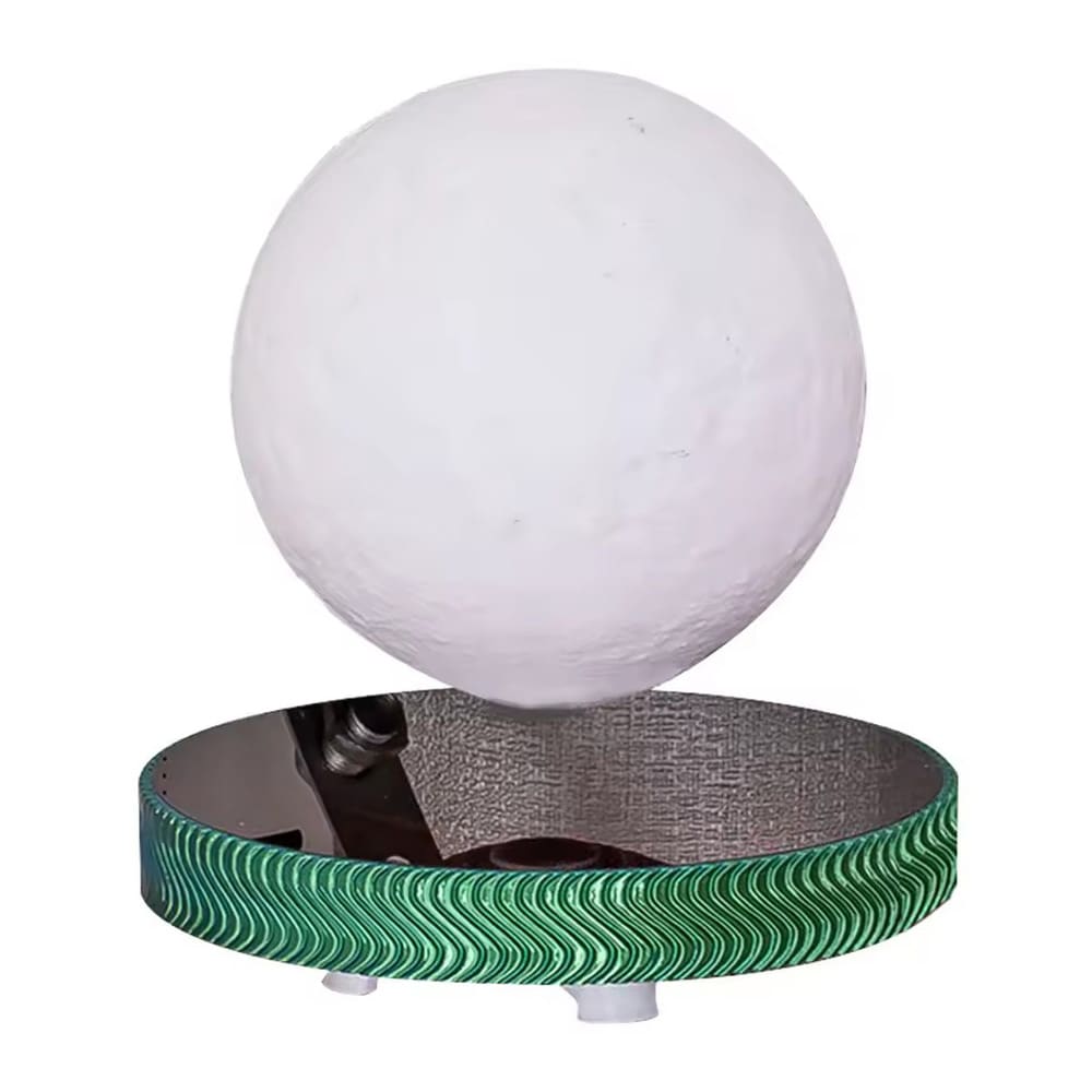 Magnetisk svevende månelampe / lampe med berøringsstyring / dekorativ nattlampe med 3 fargetemperaturer