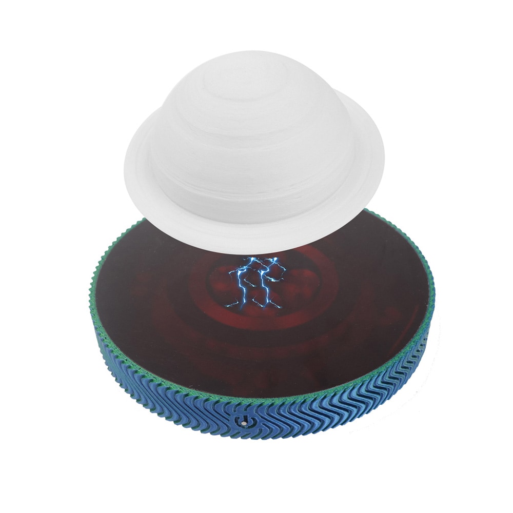 Magnetisk svevende Saturn-lampe / svevende lampe med berøringsstyring / nattlampe med 3 fargetemperaturer