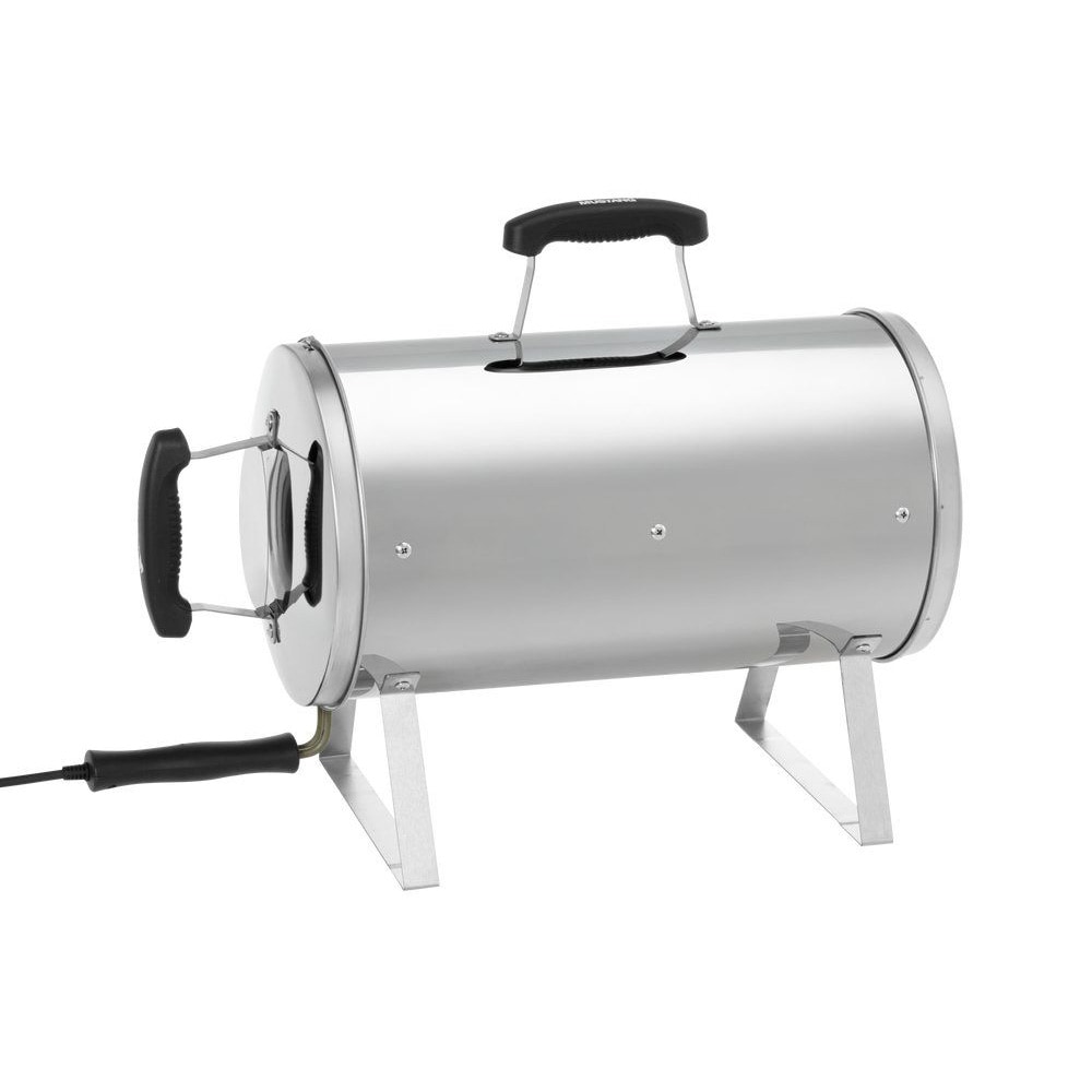 Mustang elektrisk røykovn 1100 W / matrøyker i rustfritt stål / smoker til kjøtt og fisk