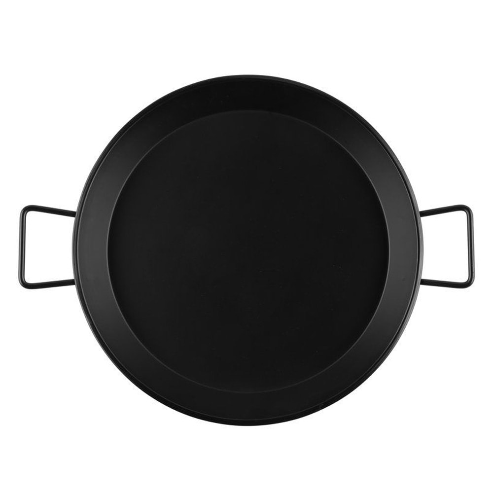 Mustang paellapanne Ø39 cm med håndtak / grillpanne i stål til Sapphire multigrillsystem – Svart