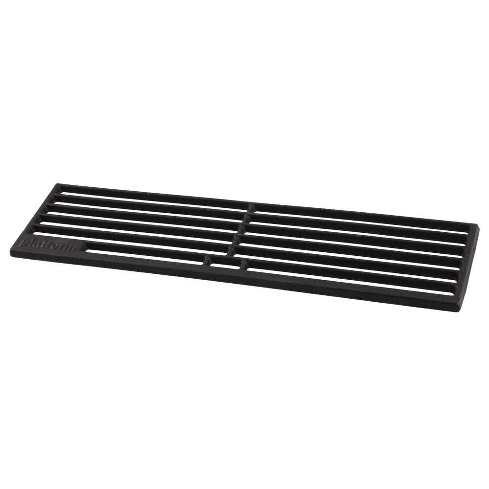 Mustang støpejerns oppvarmingsrist 47,5 x 12 cm for Sapphire / oppvarmingsrist grill / oppvarmingsrist
