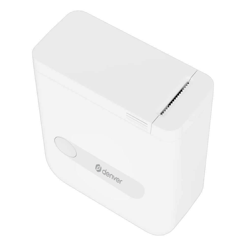 Denver MBP-16W etikettskriver / mini termoskriver med Bluetooth / oppladbar merkemaskin