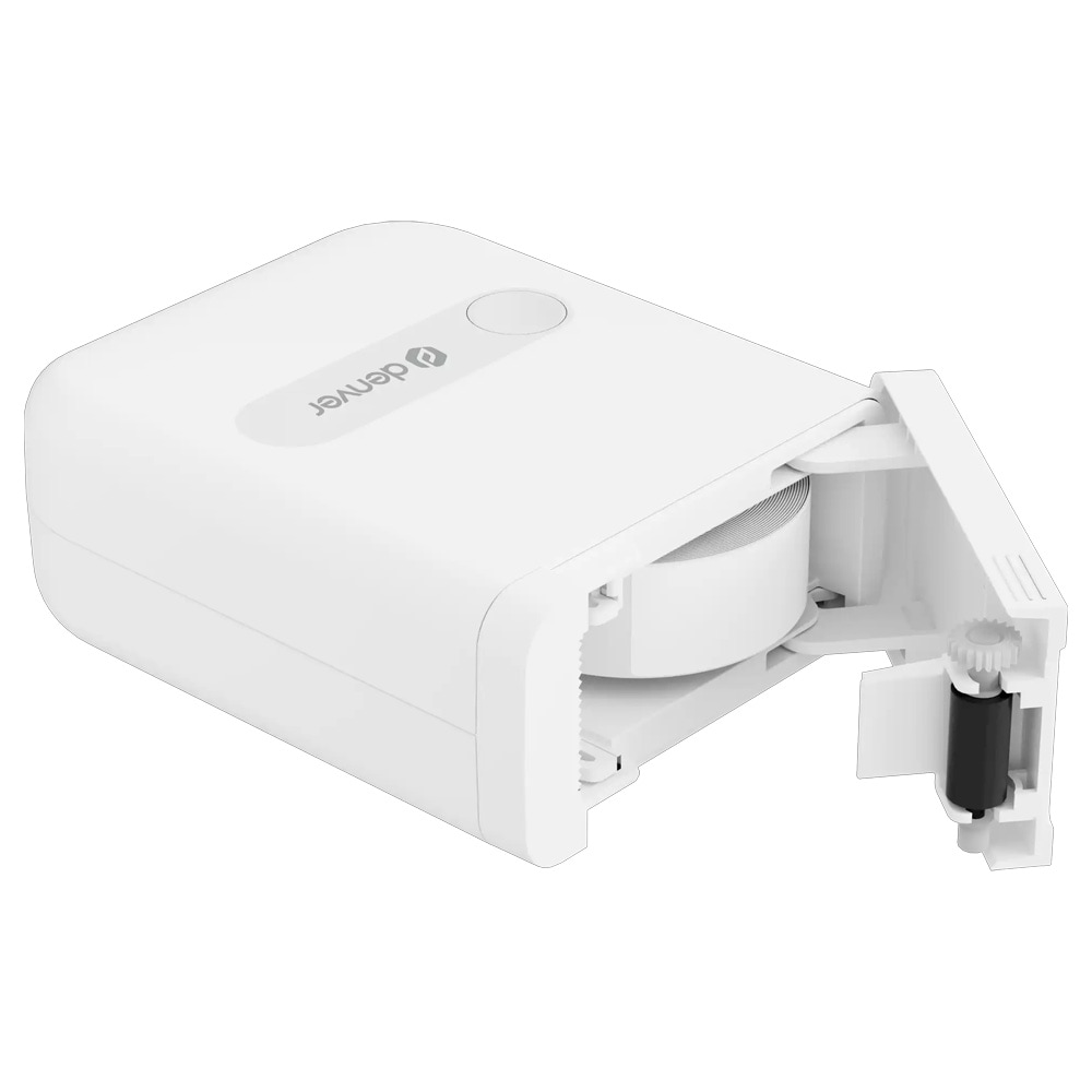 Denver MBP-16W etikettskriver / mini termoskriver med Bluetooth / oppladbar merkemaskin