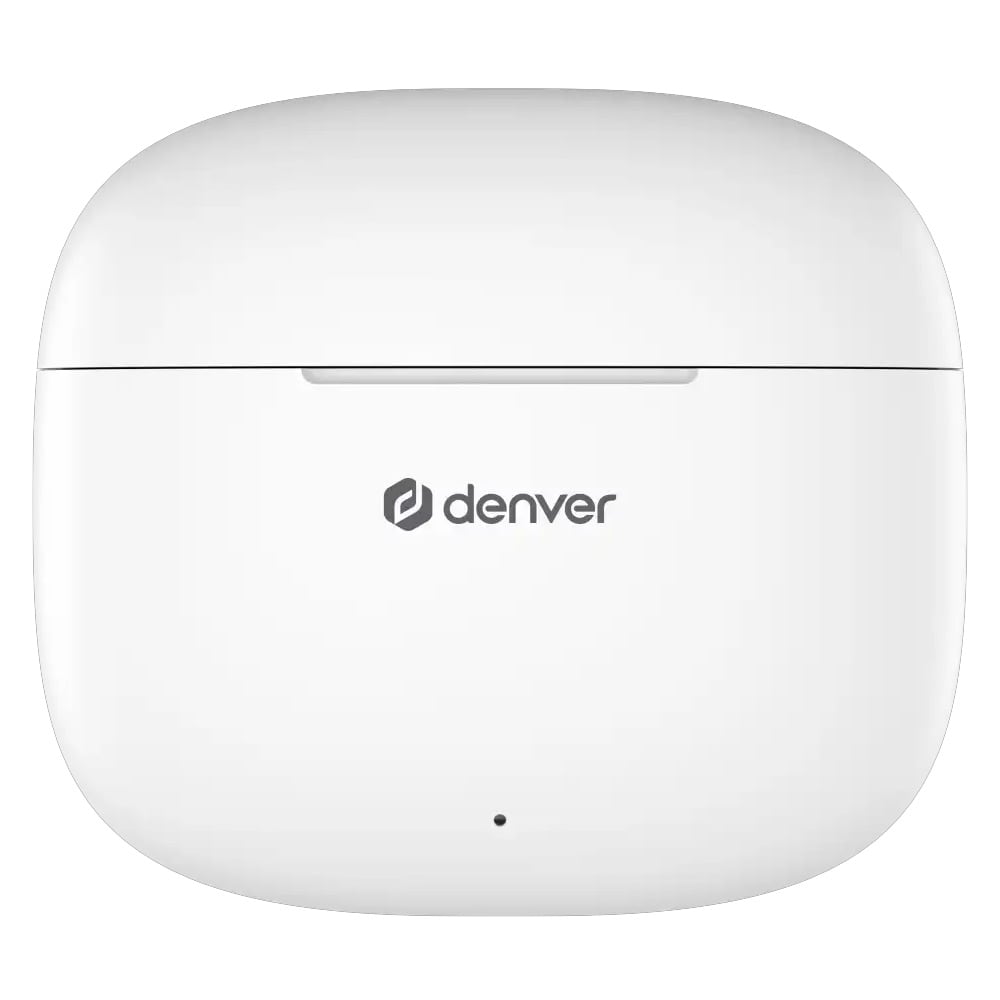 Denver TWE-48W ekte trådløse hodetelefoner Bluetooth 5.3 / trådløse hodetelefoner - Hvit