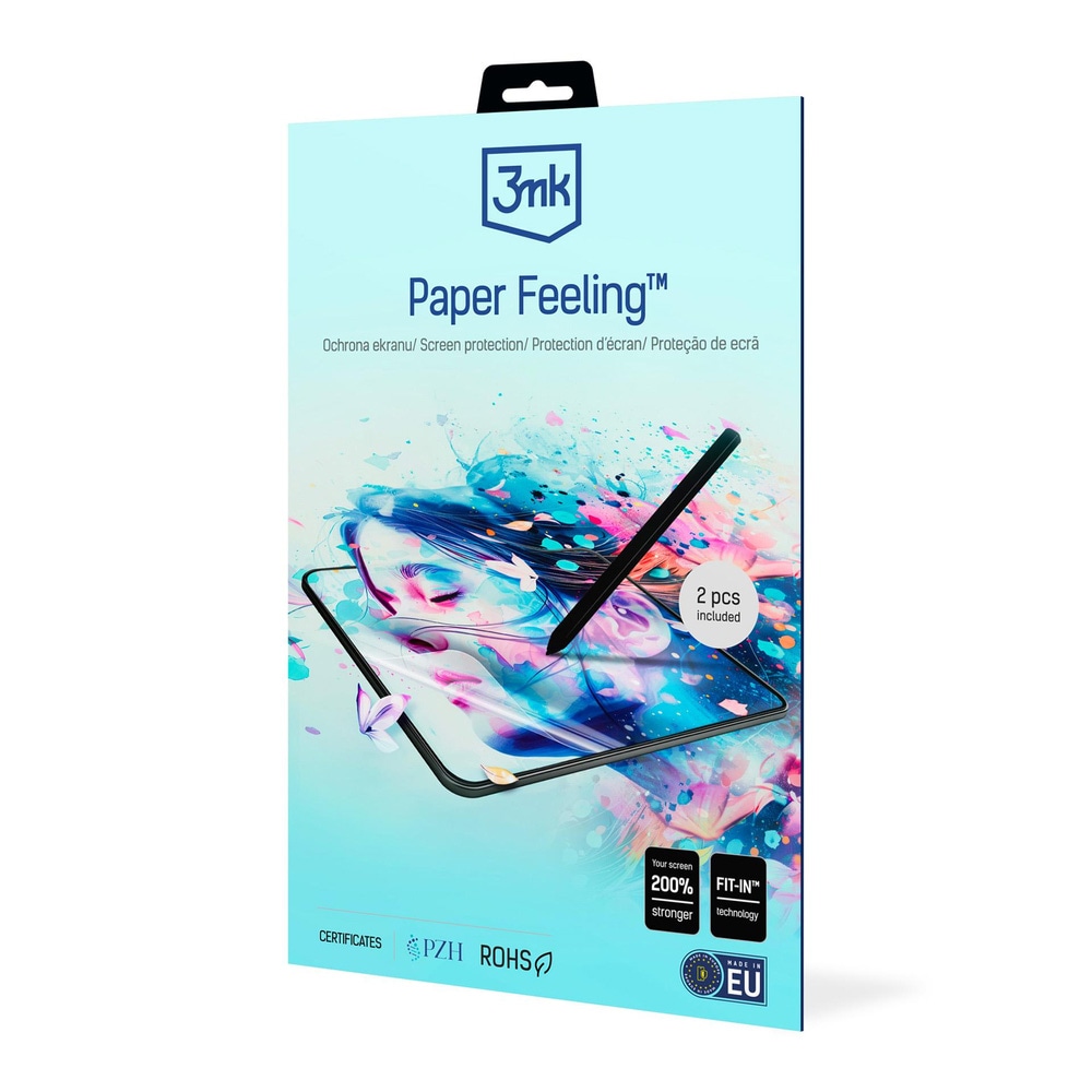 3mk Paper Feeling skjermbeskytter for iPad Pro 13" 2024 7 gen / skjermbeskytter med papirfølelse - 2-pakning