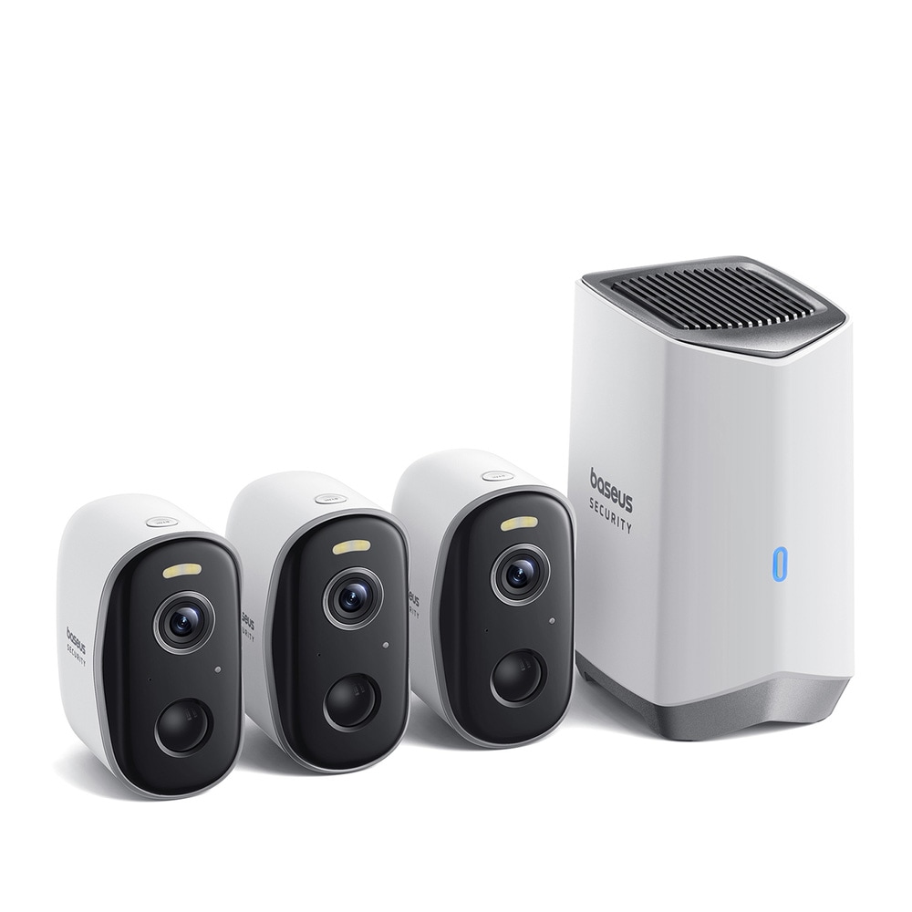 N1 2K Outdoor Camera Set of 3 - White