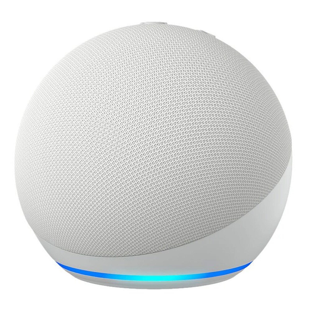 Amazon Echo Dot Max White / smarthøyttaler med Alexa / Zigbee / Wi-Fi 6 / Wi-Fi og Bluetooth
