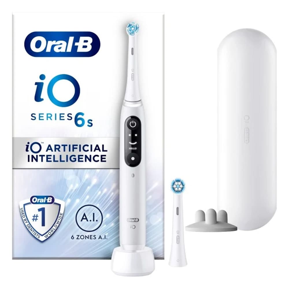 Oral-B iO Series 6S elektrisk tannbørste med Bluetooth / magnetisk elektrisk tannbørste