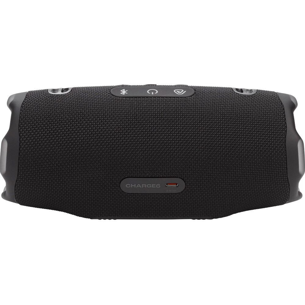 JBL Charge 6, bærbar Bluetooth-høyttaler, svart
