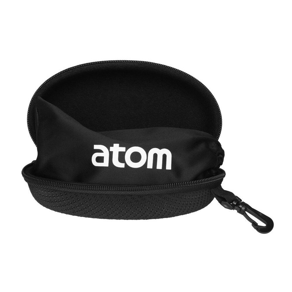 Atom Super Sun sportssolbriller / UV400-solbriller med justerbar nesebro / lette solbriller med etui