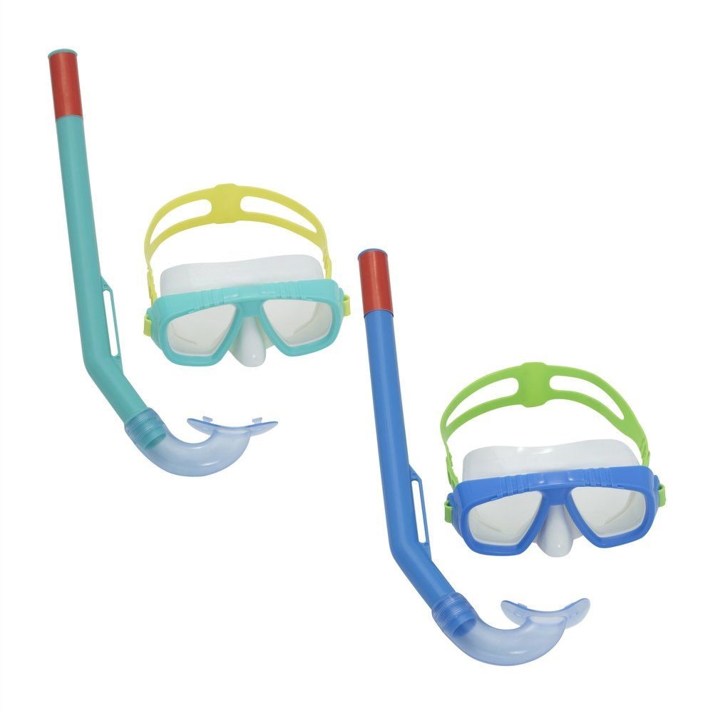 Diving Mask With Snorkel Navy Blue Bestway 24018