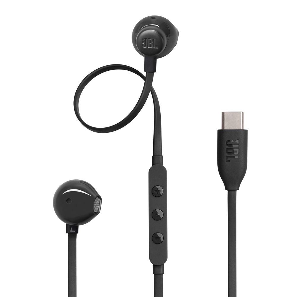 JBL Tune 305C kablede USB-C-ørepropper - Svart