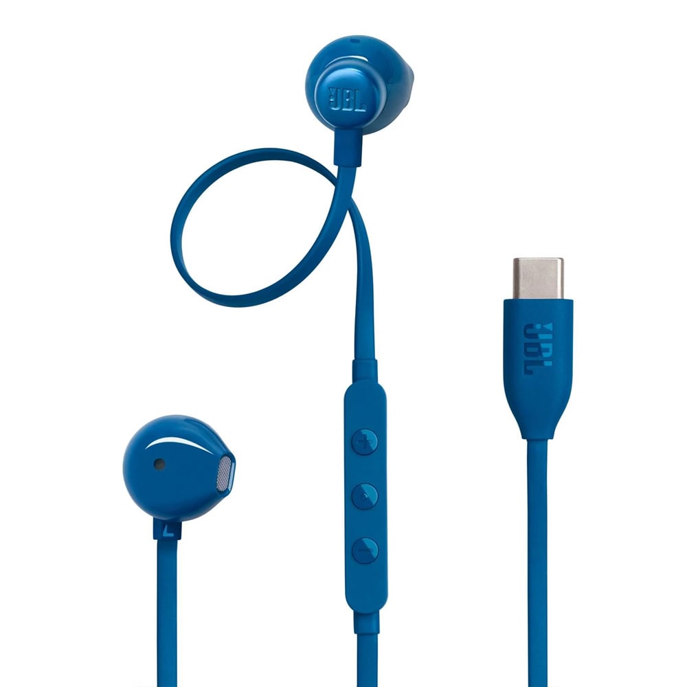 JBL Tune 305C kablede USB-C-ørepropper - blå