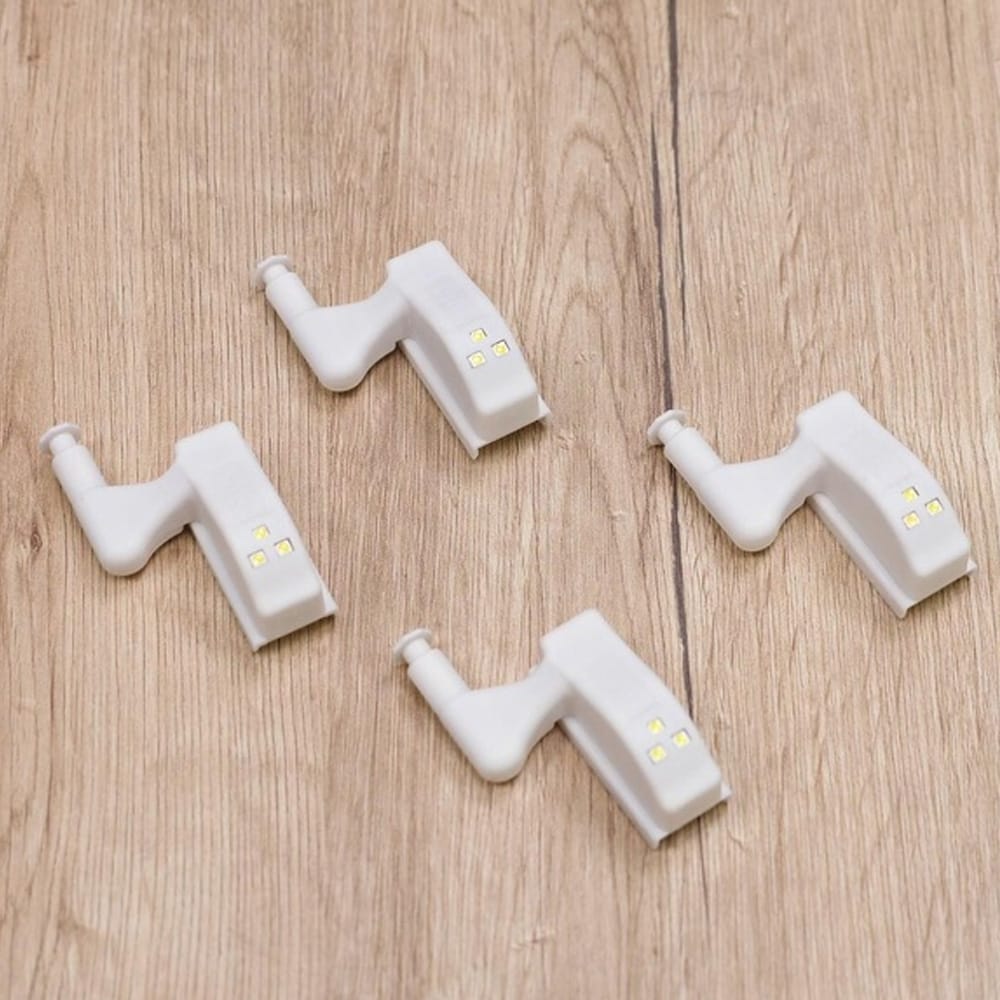 LED skapbelysning 4-pk / Hengselbelysning / Skapbelysning