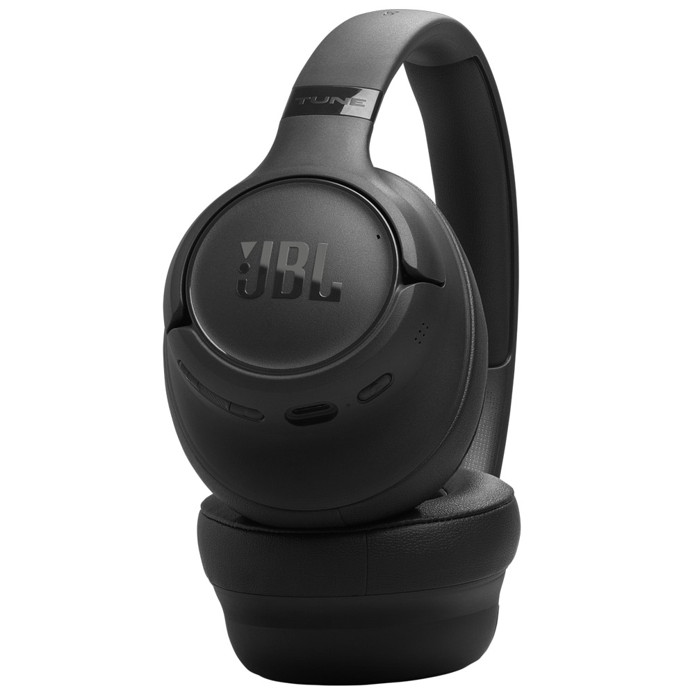 JBL Tune 730BT trådløse over-ear hodetelefoner / svart Bluetooth headset til musikk og samtaler
