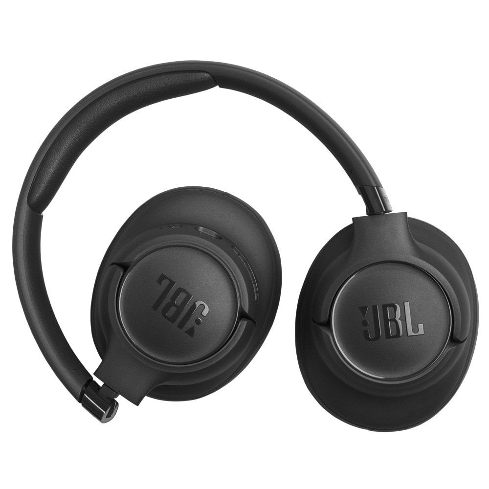 JBL Tune 730BT trådløse over-ear hodetelefoner / svart Bluetooth headset til musikk og samtaler