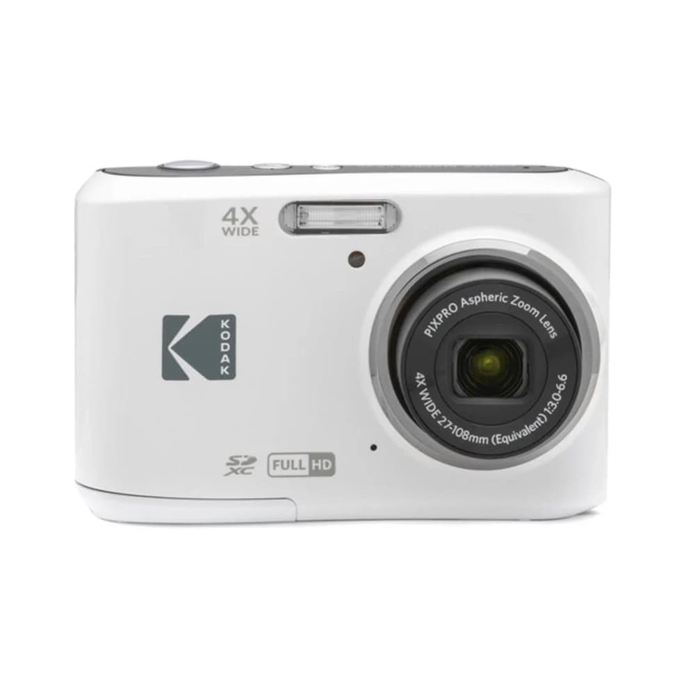 Kodak Pixpro FZ45 hvitt digitalkamera / kompaktkamera / reisekamera / 16 MP kamera med zoom