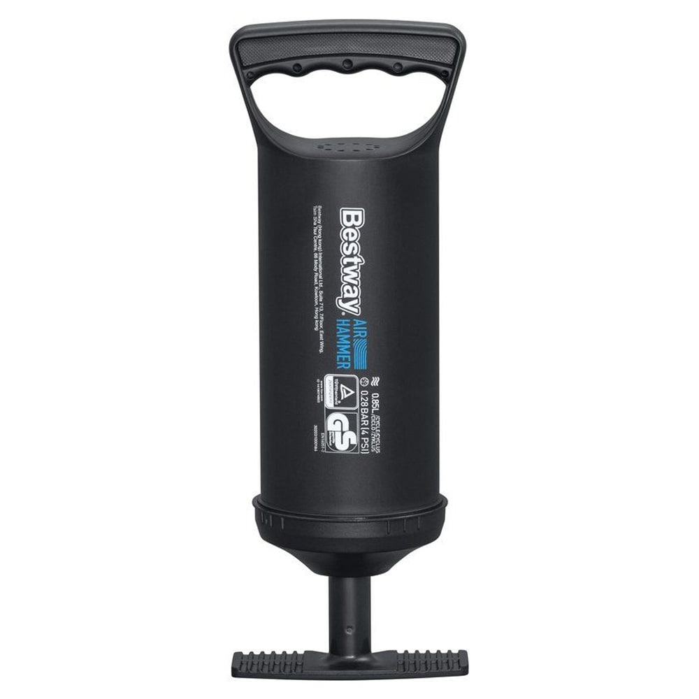 Bestway Air Hammer håndpumpe / luftmadrass håndpumpe / dobbeltvirkende håndpumpe