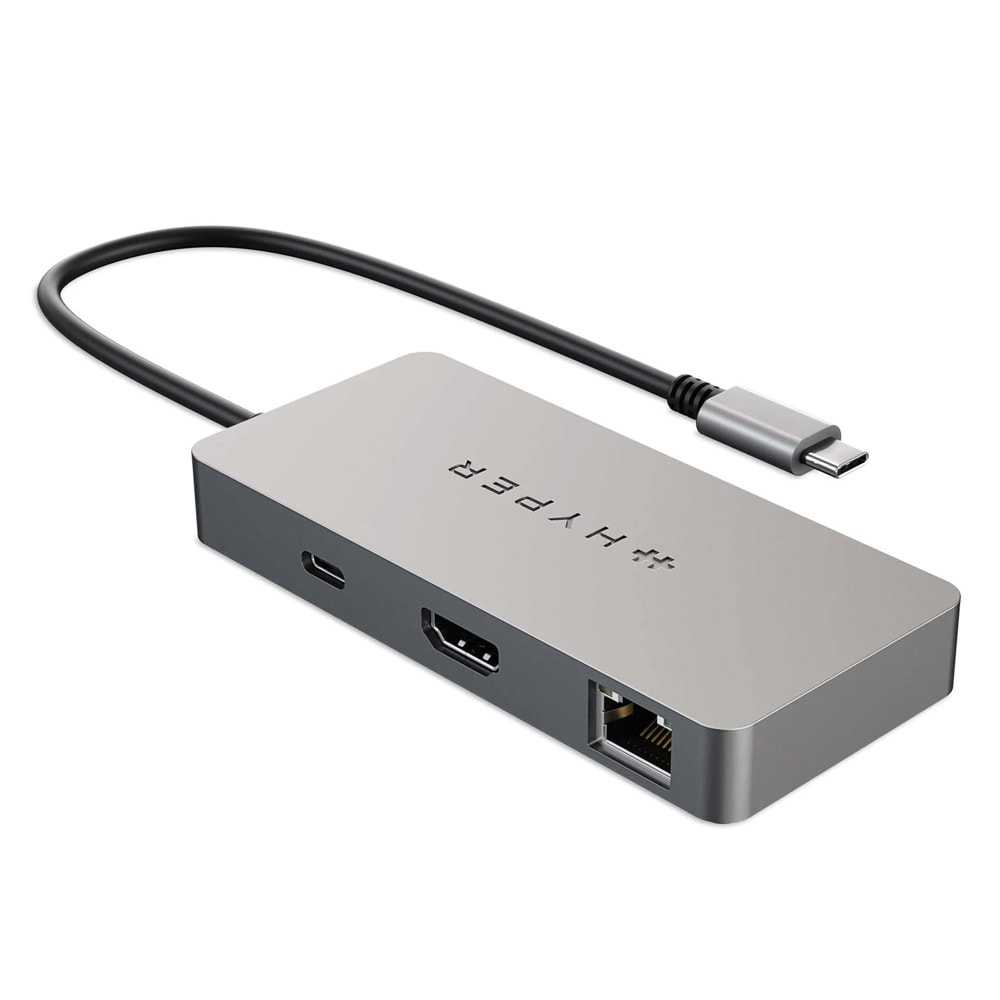 HyperDrive USB-C-hub med 5 porter / USB-C-hub / Chromebook USB-C-adapter